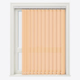 Pencil Stripe November Leaf Vertical Blinds Replacement Slats - Zen Shades