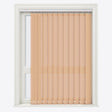 Pencil Stripe Peach Yellow Vertical Blinds - Zen Shades