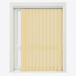 Pencil Stripe Puff Pastry Yellow Vertical Blinds - Zen Shades
