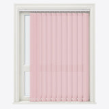Pencil Stripe Shrub Rose Vertical Blinds - Zen Shades