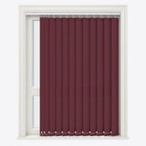 Pencil Stripe Zinfandel Vertical Blinds Replacement Slats - Zen Shades