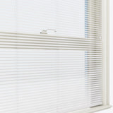 Perforated White Venetian Blinds - Zen Shades