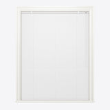 Perforated White Venetian Blinds - Zen Shades