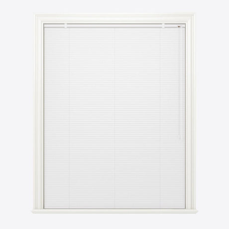 Perforated White Venetian Blinds - Zen Shades
