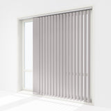Pristine Dove Blackout Vertical Blinds Replacement Slats - Zen Shades