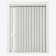Pristine Grey Mist Blackout Vertical Blinds - Zen Shades