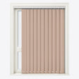 Pristine Savannah Tan Blackout Vertical Blinds - Zen Shades