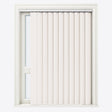Ramina Cream Blackout PVC Vertical Blinds - Zen Shades