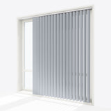 Ramina Lavanda Blackout PVC Vertical Blinds - Zen Shades