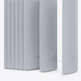 Ramina Lavanda Blackout PVC Vertical Blinds - Zen Shades
