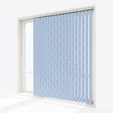 Ray Celestial Blue Vertical Blinds Replacement Slats - Zen Shades