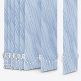 Ray Celestial Blue Vertical Blinds Replacement Slats - Zen Shades