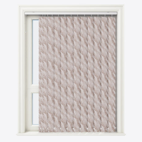Ray Feather Grey Vertical Blinds - Zen Shades