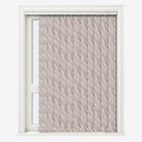 Ray Oxford Tan Vertical Blinds - Zen Shades
