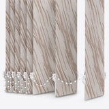 Ray Oxford Tan Vertical Blinds - Zen Shades