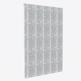 Jaluzele Romane Bloom Tiempo Aqua Gray