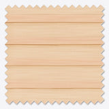 Silhouette Biscuit Cream Roman Blinds - Zen Shades