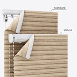 Silhouette Warm Sand Roman Blinds - Zen Shades