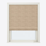 Silhouette Warm Sand Roman Blinds - Zen Shades
