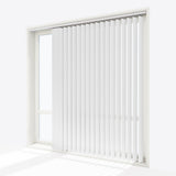 Solo Brilliant White Vertical Blinds - Zen Shades