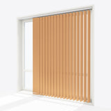Solo Candle Yellow Vertical Blinds - Zen Shades