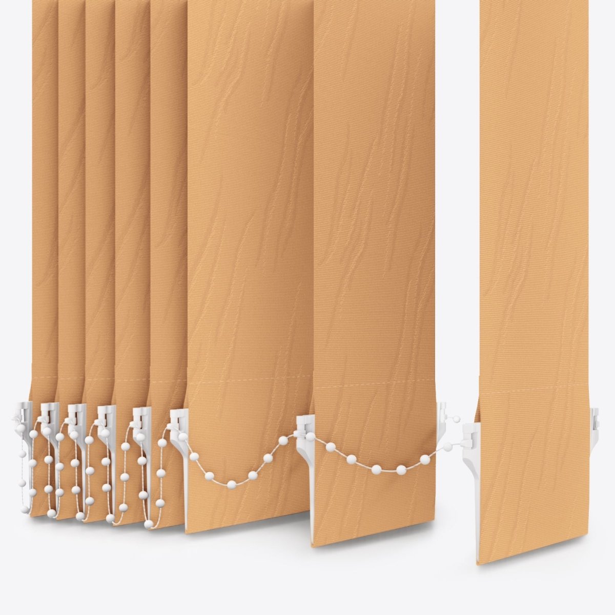 Solo Candle Yellow Vertical Blinds - Zen Shades