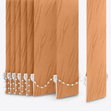 Solo Gold Earth Vertical Blinds - Zen Shades