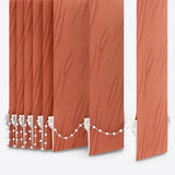 Solo Salmon Pink Vertical Blinds - Zen Shades