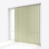 Somerton Jugendstil Green Vertical Blinds Replacement Slats - Zen Shades