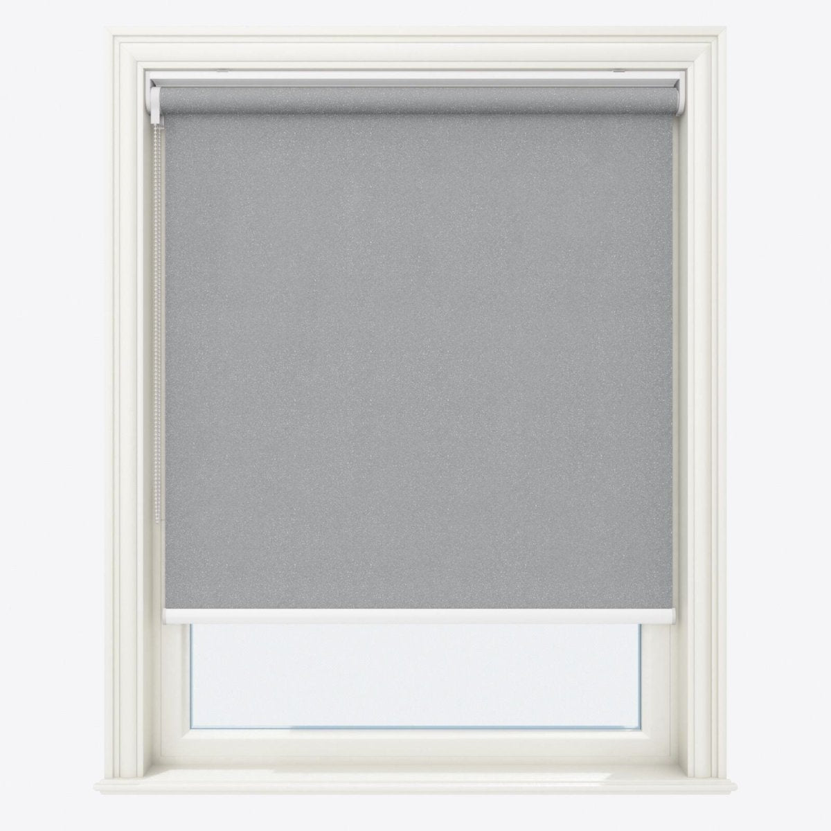 Sparkle Mirage Gray Blackout Roller Blinds - Zen Shades