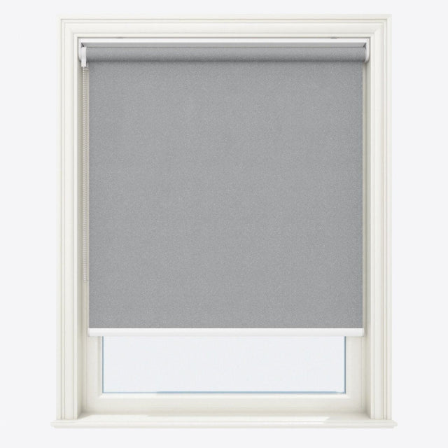 Sparkle Mirage Gray Blackout Roller Blinds - Zen Shades