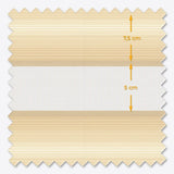 Spectrum Stripe Cream Day & Night Blinds - Zen Shades