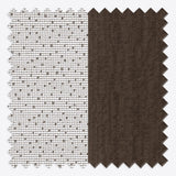 Spotted Obsidian Brown Day & Night Vertical Sheer 40cm - Zen Shades