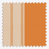 Stripe Apricot Tan Day & Night Vertical Sheer 40cm - Zen Shades