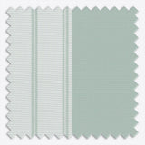 Stripe Aqua Gray Day & Night Vertical Sheer 40cm - Zen Shades