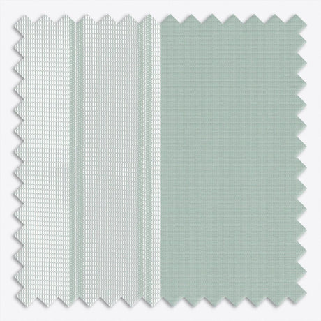 Stripe Aqua Gray Day & Night Vertical Sheer 40cm - Zen Shades