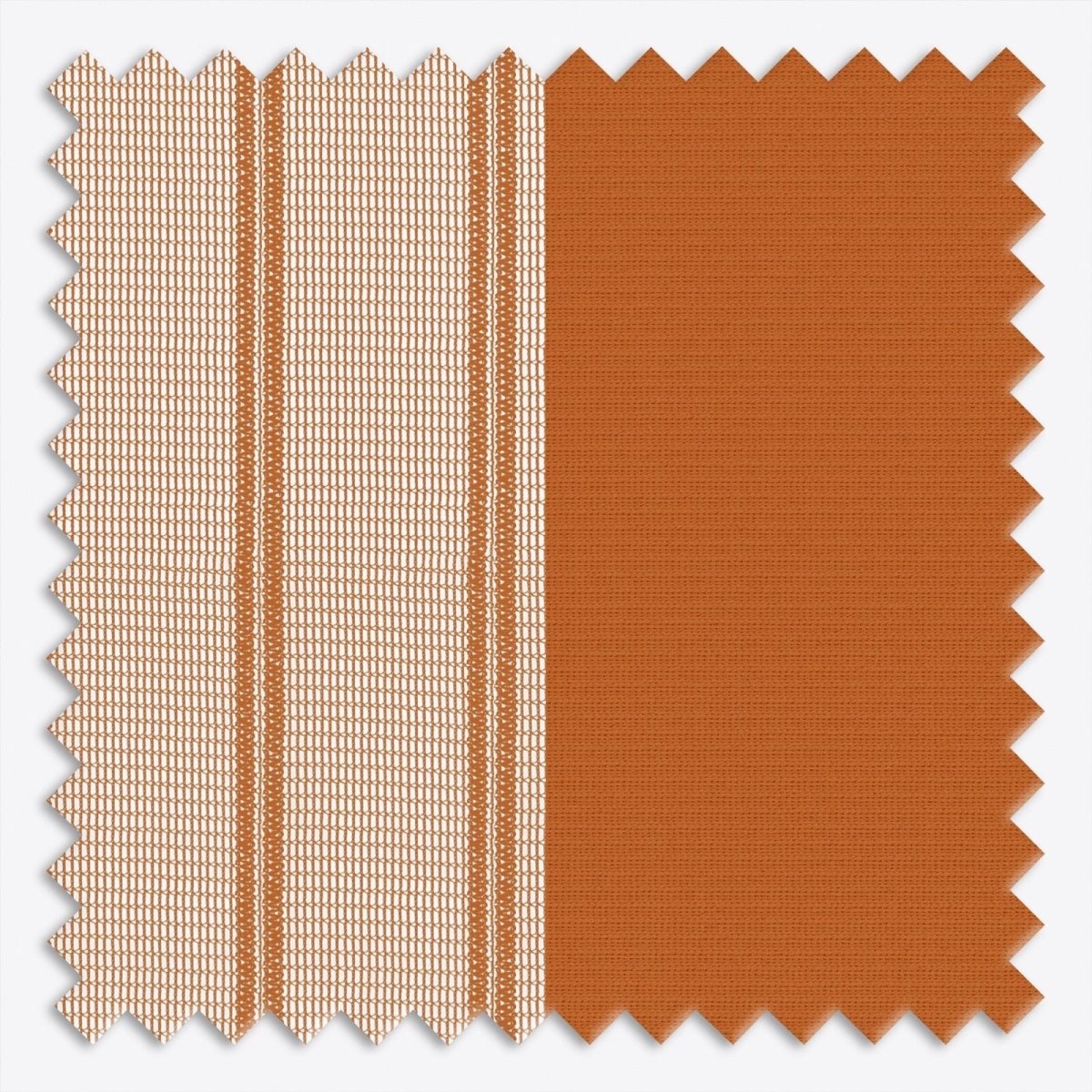 Stripe Autumnal Day & Night Vertical Sheer 40cm - Zen Shades