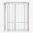Stripe Brilliant White Day & Night Vertical Sheer 40cm - Zen Shades
