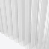 Stripe Brilliant White Day & Night Vertical Sheer 40cm - Zen Shades