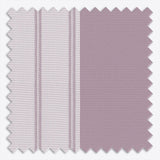 Stripe Elderberry Day & Night Vertical Sheer 40cm - Zen Shades