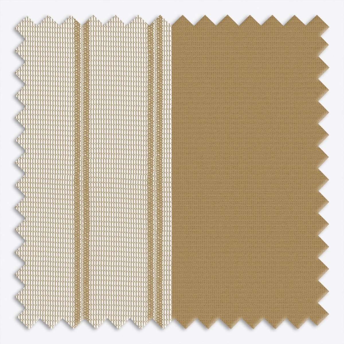 Stripe Fennel Seed Day & Night Vertical Sheer 40cm - Zen Shades