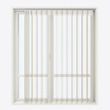 Stripe Fields of Rye Day & Night Vertical Sheer 40cm - Zen Shades