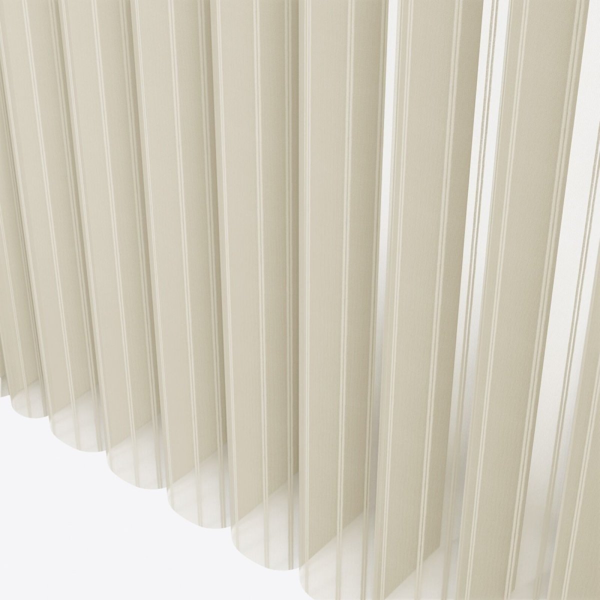Stripe Fields of Rye Day & Night Vertical Sheer 40cm - Zen Shades