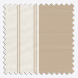 Stripe Gilded Beige Day & Night Vertical Sheer 40cm - Zen Shades