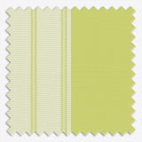 Stripe Green Banana Day & Night Vertical Sheer 40cm - Zen Shades