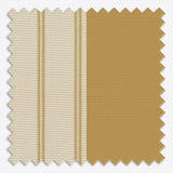 Stripe Honey Mustard Day & Night Vertical Sheer 40cm - Zen Shades