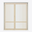 Stripe Honey Peach Day & Night Vertical Sheer 40cm - Zen Shades