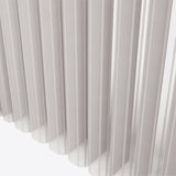 Stripe Matte Grey Day & Night Vertical Sheer 40cm - Zen Shades