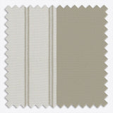 Stripe Matte Olive Day & Night Vertical Sheer 40cm - Zen Shades