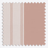 Stripe Mistry Rose Day & Night Vertical Sheer 40cm - Zen Shades